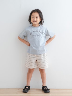 「アイテム（トップス）」を使った、DOORS KIDSさん（キッズ・120cm）の夏コーディネート