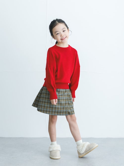 Yoko Kids ニット セール】『親子リンク』ボトルネックKNITプルオーバー(KIDS)（ニット