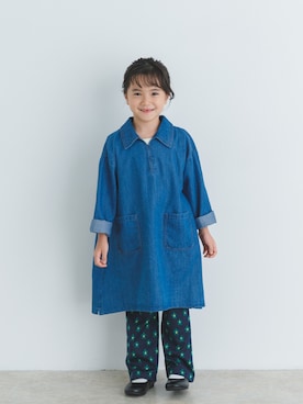 「アイテム（ワンピース/ドレス）」を使った、DOORS KIDSさん（キッズ・120cm）の秋コーディネート