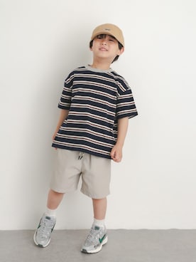 「TOWNCRAFT（タウンクラフト）のアイテム」を使った、DOORS KIDSさん（キッズ・120cm）の夏コーディネート