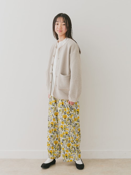 セール】『WEB/一部店舗限定』『親子リンク』フラワープリント