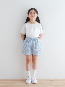 「アイテム（パンツ）」を使った、DOORS KIDSさん（キッズ・125cm）の夏コーディネート