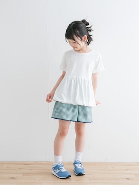 「アイテム（シューズ）」を使った、DOORS KIDSさん（キッズ・125cm）の夏コーディネート