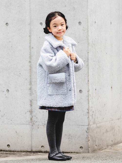 【STAIR】ボアコート　【Made of Silk】セットアップ　2点おまとめ セール】『WEB/一部店舗限定サイズ』ボアコート(KIDS)（その他アウター