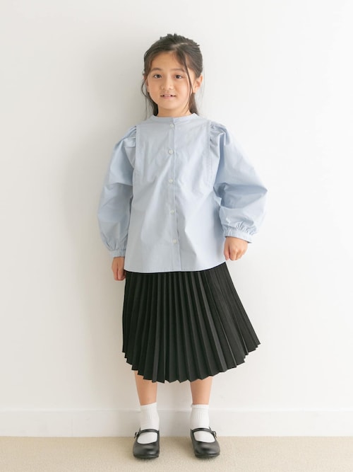 MARKANDLONA 黒 プリーツスカートパンツ MARKANDLONA 黒 プリーツスカートパンツ