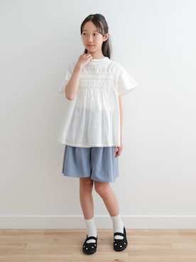 「アイテム（トップス）」を使った、DOORS KIDSさん（キッズ・140cm）の夏コーディネート
