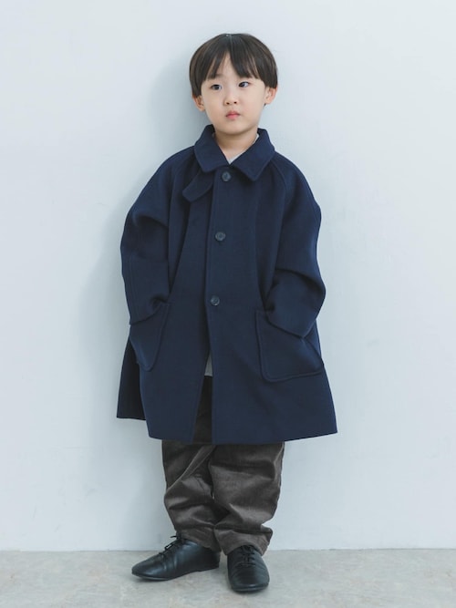 セール】ステンカラーウール混コート(KIDS)（その他アウター）｜URBAN