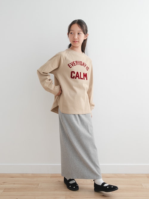『WEB/一部店舗限定サイズ』裏毛ロゴプルオーバー(KIDS)