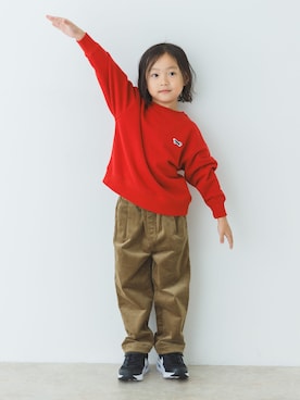 「アイテム（その他トップス）」を使った、DOORS KIDSさん（キッズ・120cm）の冬コーディネート