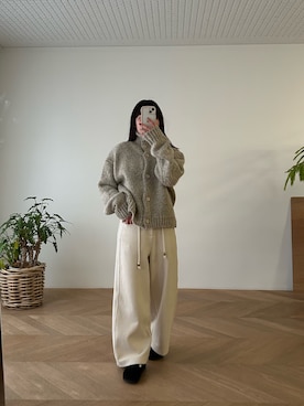 「CANAL JEAN（キャナルジーン）のアイテム」を使った、maoさん（レディース・151cm）の冬コーディネート