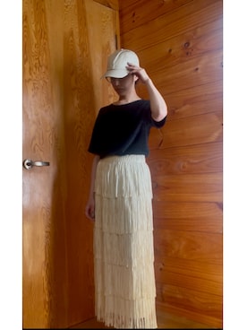 「Te chichi（テチチ）のアイテム」を使った、saiさん（レディース・157cm）の夏コーディネート