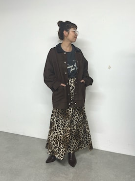 「アイテム（ジャケット/アウター）」を使った、yaeさん（レディース・153cm）の夏コーディネート
