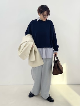 nol SUGAさん（レディース・158cm）の冬コーディネート