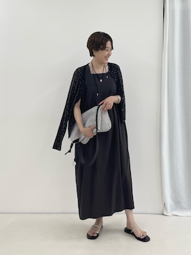 「NOLLEY’S（ノーリーズ）のアイテム」を使った、nol SUGAさん（骨格ストレート・レディース・158cm）の夏コーディネート
