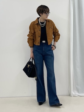 「LEFIJE（レフィエ）のアイテム」を使った、nol SUGAさん（レディース・158cm）の夏コーディネート