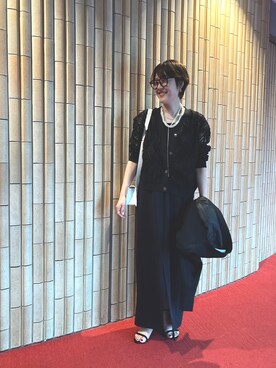 「NOLLEY’S（ノーリーズ）のアイテム（ワンピース/ドレス）」を使った、nol SUGAさん（骨格ストレート・レディース・158cm）の春コーディネート