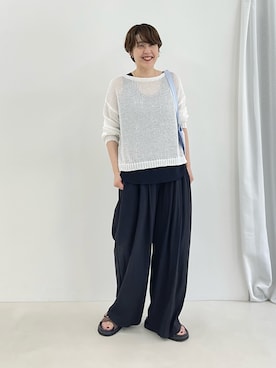 nol SUGAさん（レディース・158cm）の春コーディネート