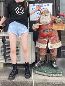 「shein」｜hlk05さん（レディース・167cm）の夏コーディネート