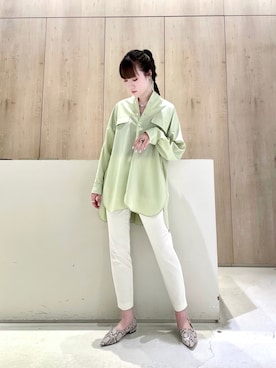 「LAROUTE（ラルート）のアイテム」を使った、hlk05さん（レディース・167cm）の夏コーディネート