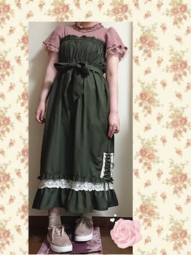 「axes femme（アクシーズファム）のアイテム（スニーカー）」を使った、しゃけまろさん（レディース・148cm）の秋コーディネート