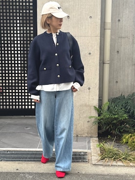 「RANAN（ラナン）のアイテム」を使った、ミドリ🐎🐎🐎さん（レディース・160cm）の冬コーディネート