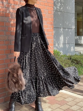 ミドリ🐎🐎🐎さん（レディース・160cm）の秋コーディネート