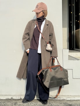 「UNTITLED（アンタイトル）のアイテム」を使った、ミドリ🐎🐎🐎さん（レディース・160cm）の冬コーディネート