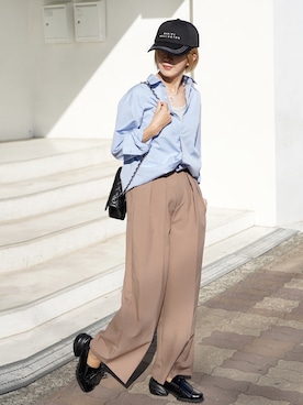 「Daniel Wellington（ダニエルウェリントン）のアイテム」を使った、ミドリ🐎🐎🐎さん（レディース・160cm）の春コーディネート