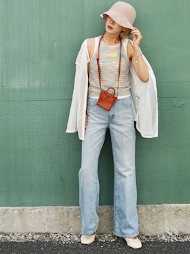 ミドリ🐎🐎🐎さん（レディース・160cm）の夏コーディネート