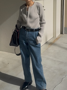 「HERMES（エルメス）のアイテム」を使った、ミドリ🐎🐎🐎さん（レディース・160cm）の冬コーディネート