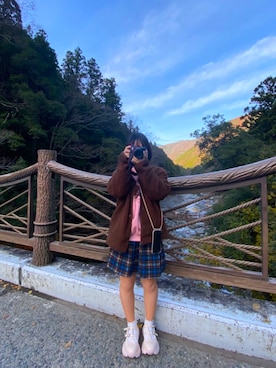 sUiさん（レディース・141cm）の冬コーディネート