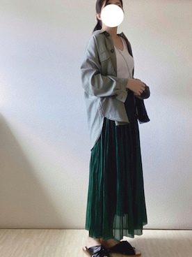 「オーロラスカート」｜susan925さん（レディース・163cm）の夏コーディネート