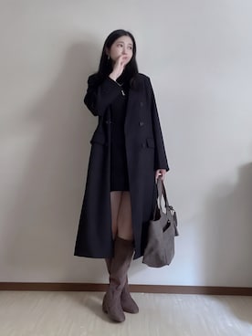 「アイテム（リング）」を使った、susan925さん（レディース・163cm）の秋コーディネート