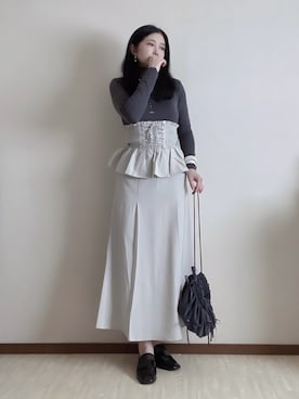 susan925さん（骨格ナチュラル・レディース・163cm）の秋コーディネート