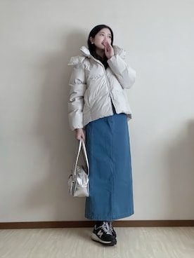 「アイテム（イヤリング）」を使った、susan925さん（レディース・163cm）の秋コーディネート