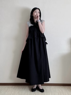 「menue（メヌエ）のアイテム」を使った、susan925さん（レディース・163cm）の夏コーディネート