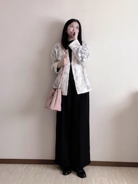 「アイテム（その他アウター）」を使った、susan925さん（レディース・163cm）の春コーディネート