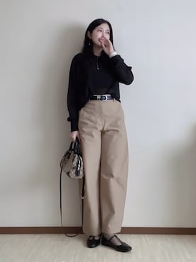 「アイテム（ファッション雑貨）」を使った、susan925さん（レディース・163cm）の秋コーディネート