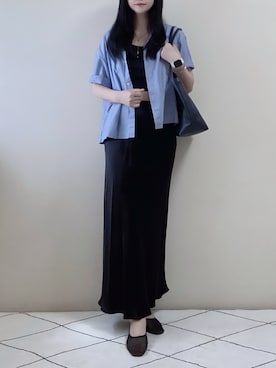 「アイテム（スカート）」を使った、susan925さん（レディース・163cm）の夏コーディネート