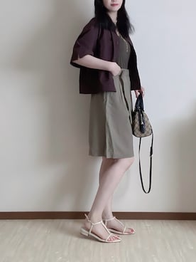「アイテム（キャミソール）」を使った、susan925さん（レディース・163cm）の夏コーディネート