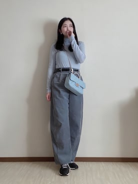 「アイテム（ファッション雑貨）」を使った、susan925さん（レディース・163cm）の秋コーディネート