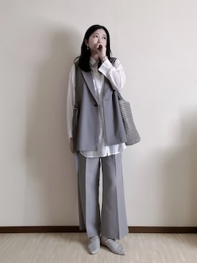 「AS KNOW AS plus（アズノゥアズプラス）のアイテム」を使った、susan925さん（レディース・163cm）の夏コーディネート