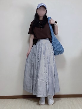 「アイテム（リング）」を使った、susan925さん（レディース・163cm）の夏コーディネート
