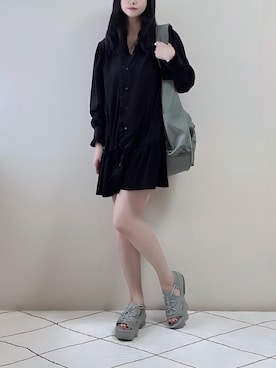 「アイテム（ボディバッグ/ウエストポーチ）」を使った、susan925さん（レディース・163cm）の夏コーディネート