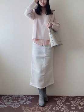 「VIS（ビス）のアイテム」を使った、susan925さん（骨格ナチュラル・レディース・163cm）の冬コーディネート