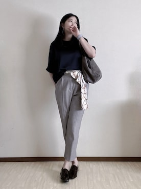 「アイテム（イヤリング）」を使った、susan925さん（レディース・163cm）の夏コーディネート