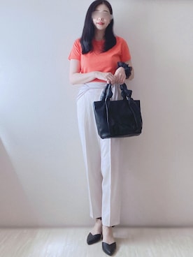 「カラーTシャツ」｜「アイテム（その他）」を使った、susan925さん（レディース・163cm）の夏コーディネート