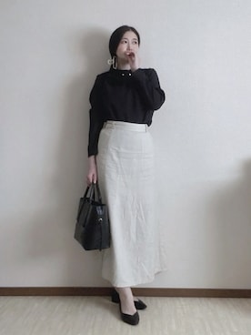 「NATURAL BEAUTY BASIC（ナチュラルビューティーベーシック）のアイテム」を使った、susan925さん（レディース・163cm）の春コーディネート