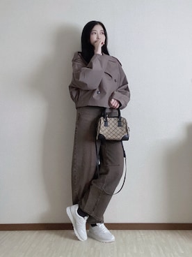 「アイテム（リング）」を使った、susan925さん（レディース・163cm）の秋コーディネート