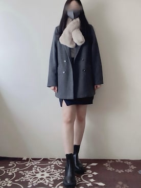 「coca（coca）（コカ）のアイテム」を使った、susan925さん（骨格ナチュラル・レディース・163cm）の冬コーディネート